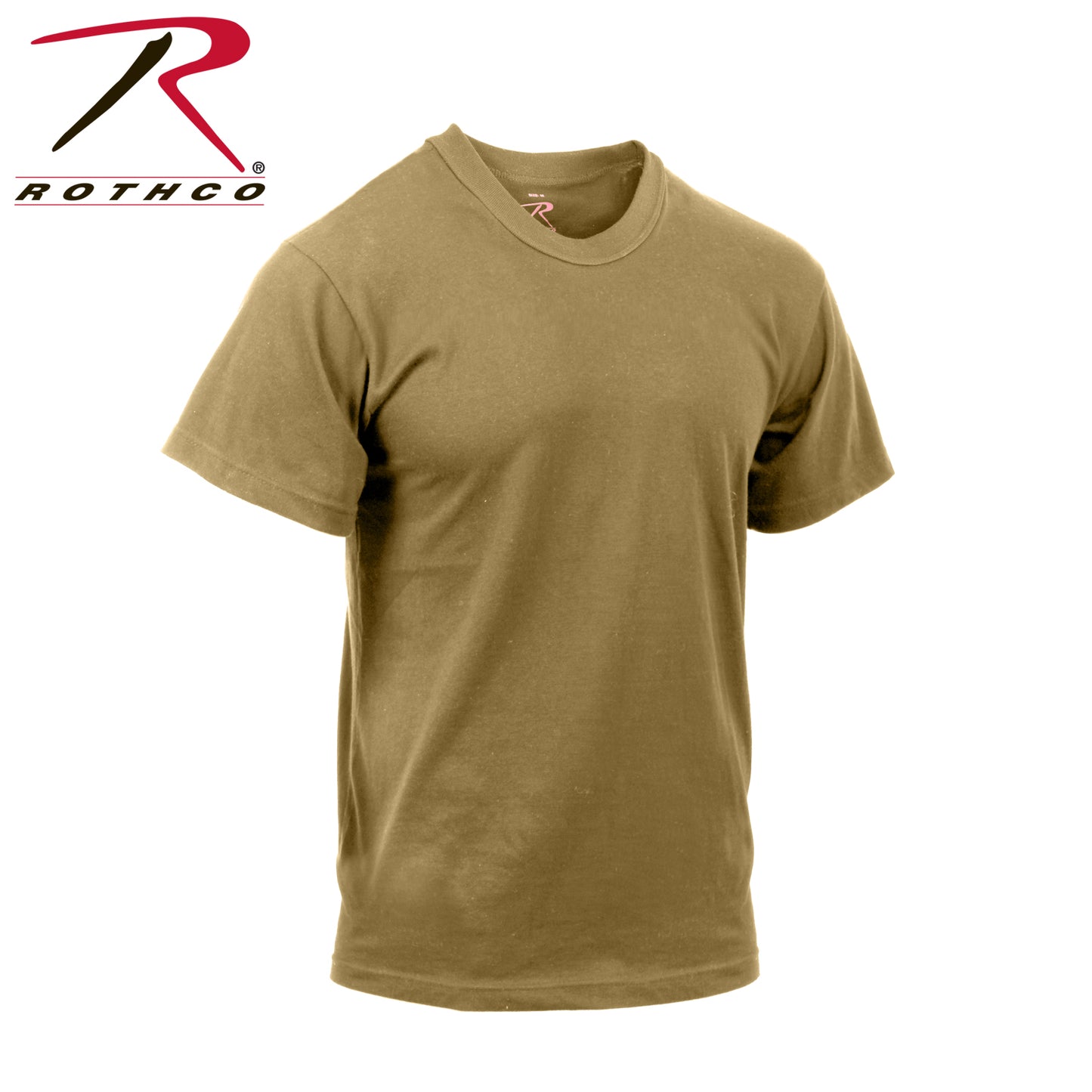 Rothco Moisture Wicking T-Shirts - Brown