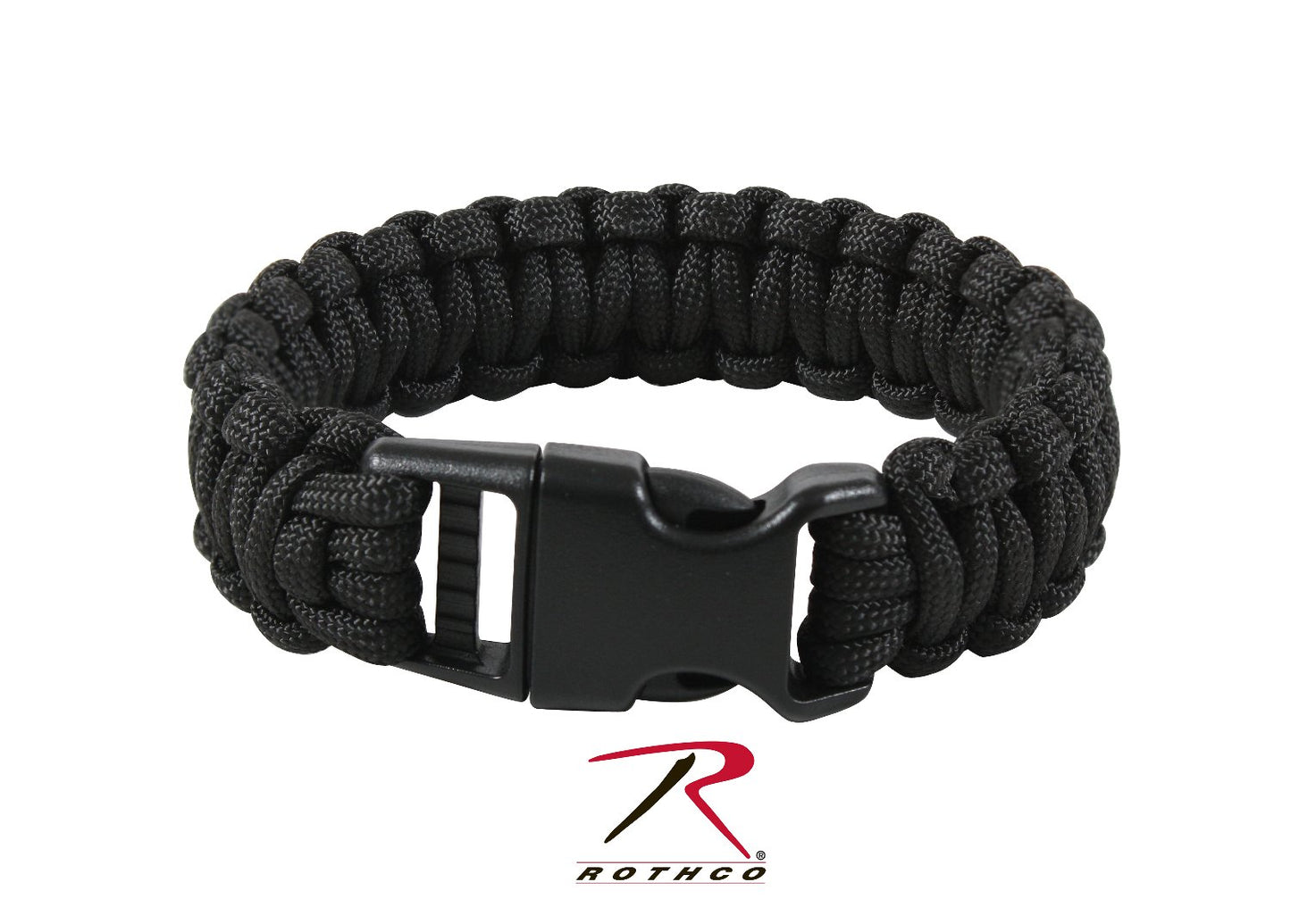 Rothco Deluxe Paracord Bracelets - Black