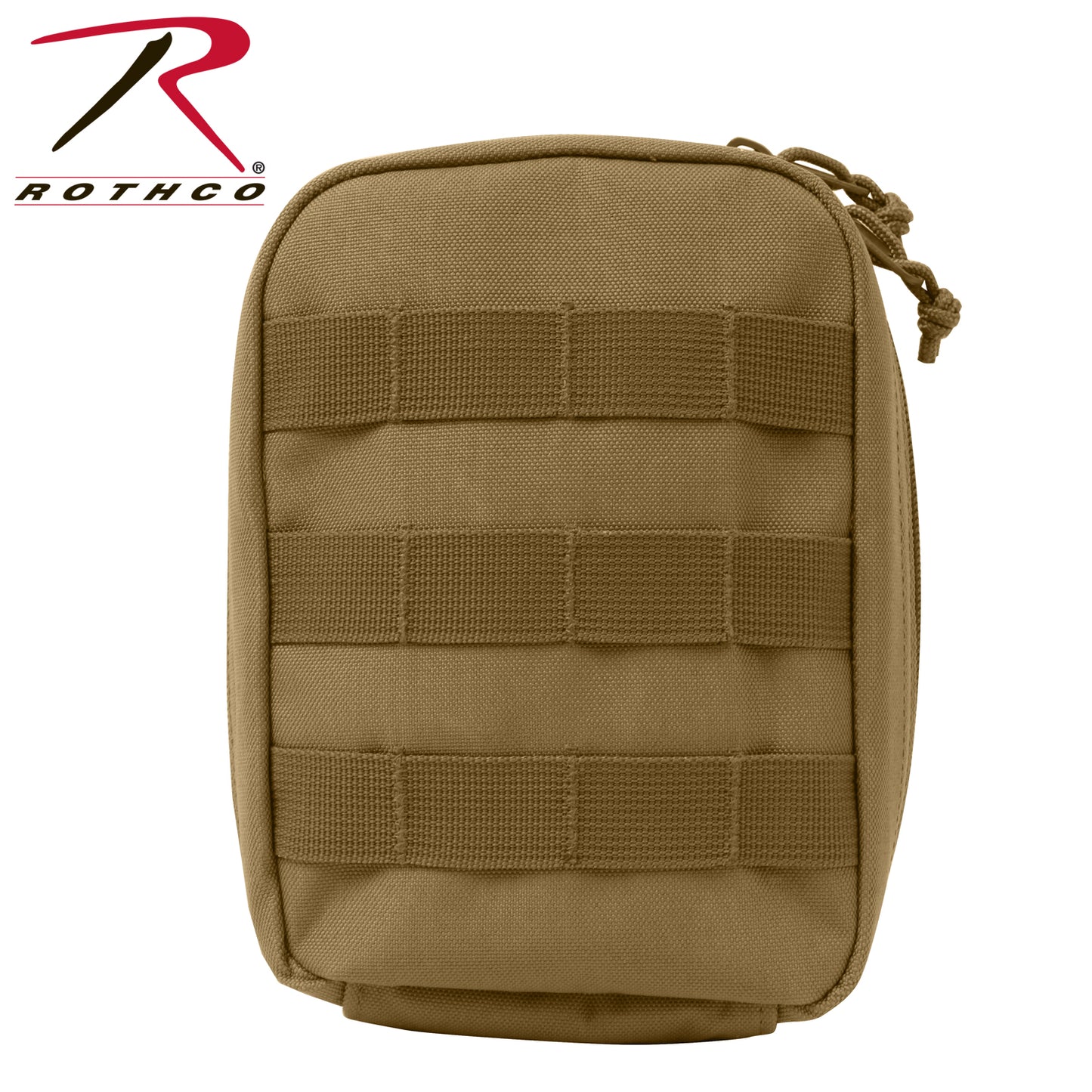 Rothco MOLLE Tactical Trauma & First Aid Kit Pouch-Coyote