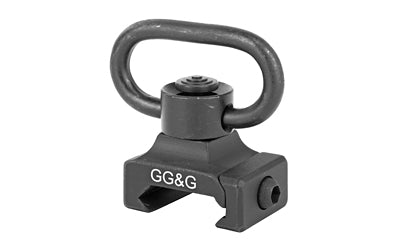 GG&G, Inc., Quick Detach Sling Thing For Dovetail, Heavy Duty Enhanced Quick Detach Sling Swivel, Fits AR-15, Picatinny, Black Finish