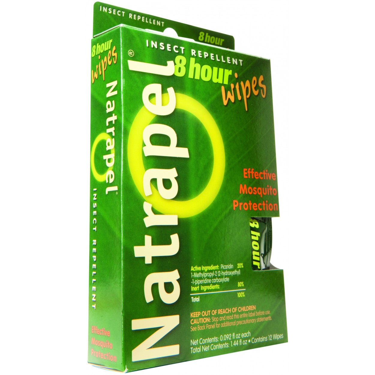 Natrapel® Wipes 12/box