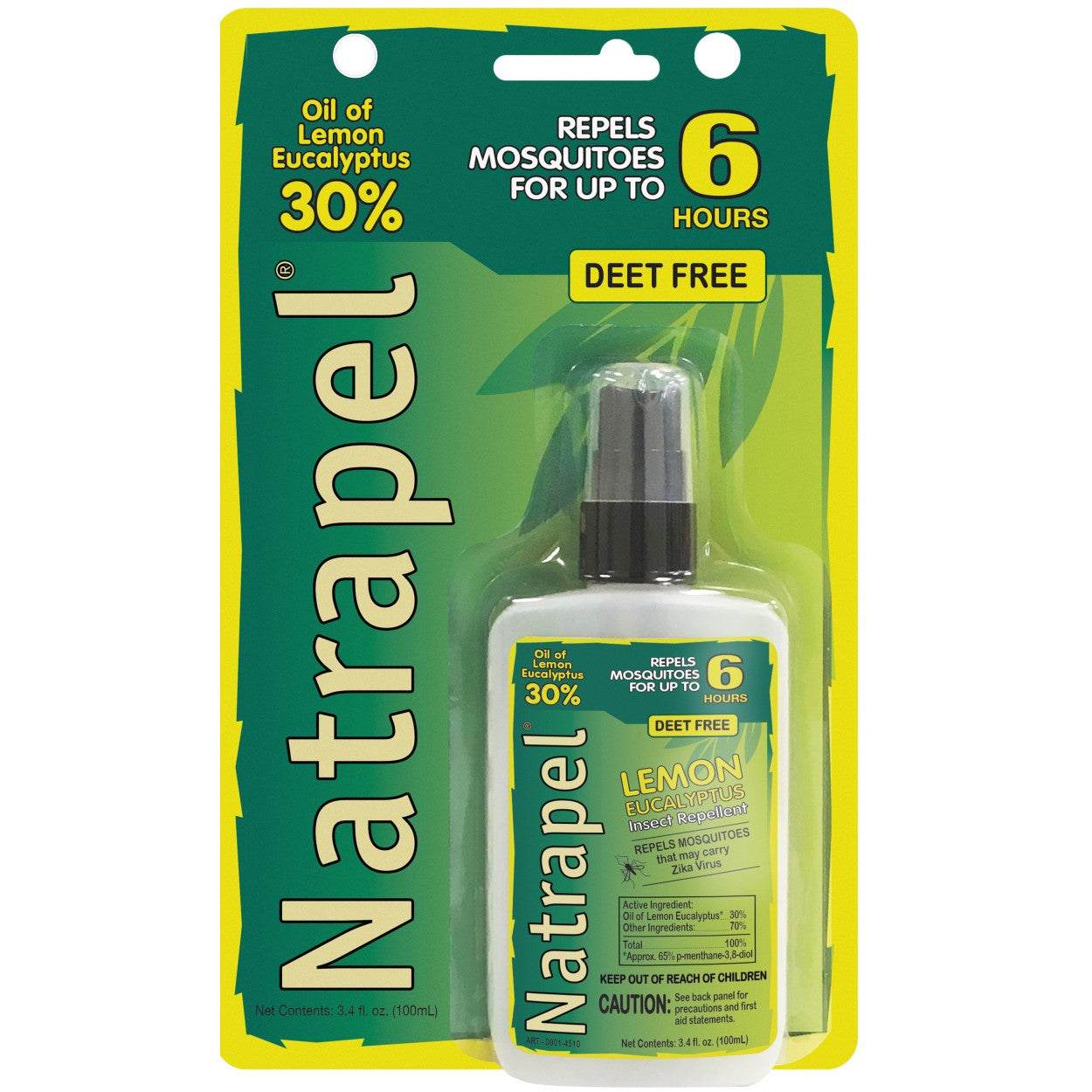 Natrapel® Lemon Eucalyptus 3.4 oz. - Boxed