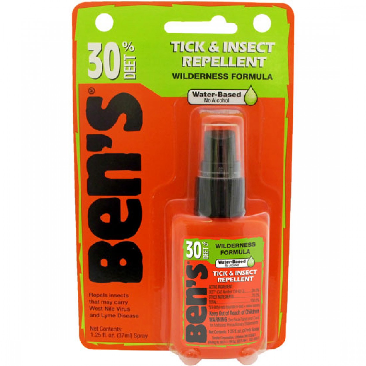 Ben's® 30 Tick & Insect Repellent 1.25 oz. Pump Spray - Boxed