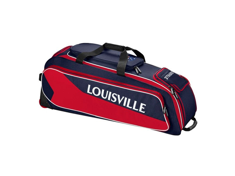 LOUISVILLE SLUGGER PRIME RIG WHEELED BAG