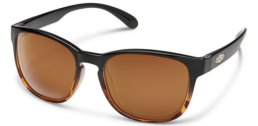 Loveseat Black Tortoise Fade | Polarized Brown