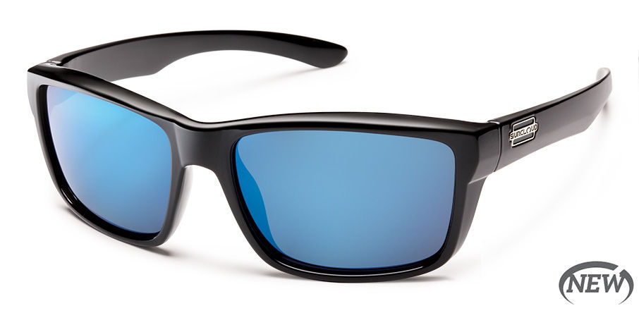 Mayor Black | Polarized Blue Mirror