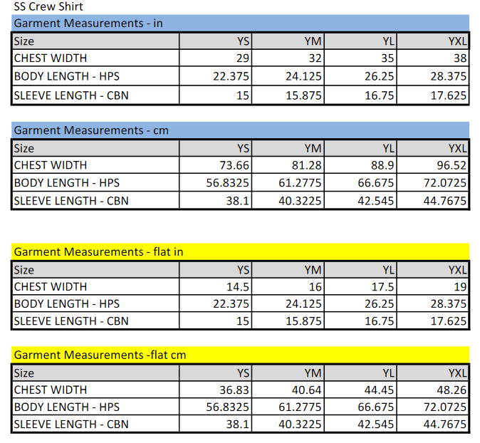 Holloway YOUTH FreeStyle Sublimated Turbo Training Tee - ATB Away Jersey