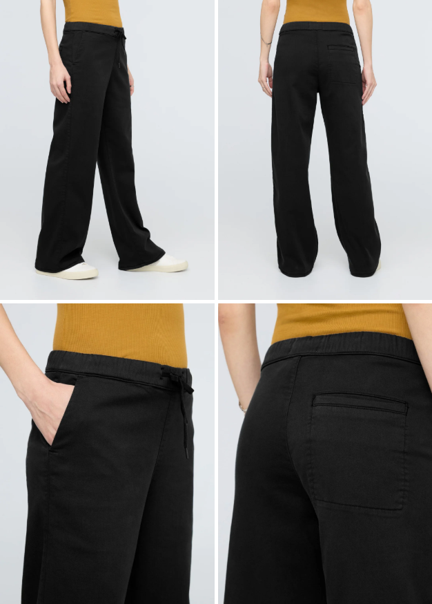 No Sweat Wide Leg Pant