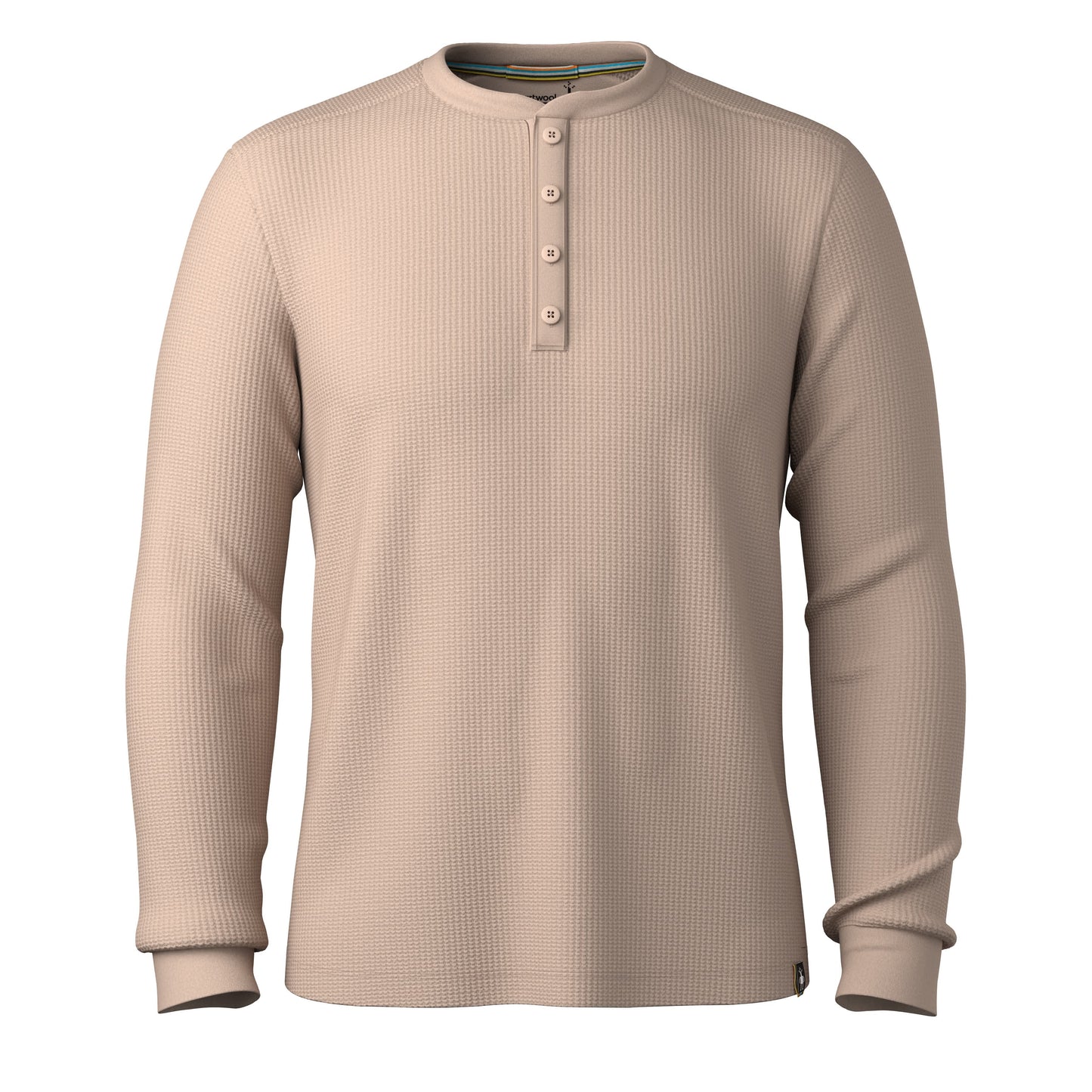 Men's Waffle Long Sleeve Henley