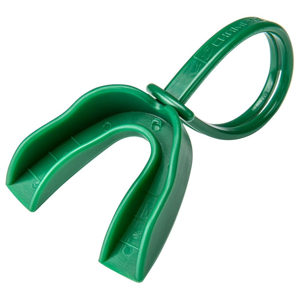 BOIL-AND-BITE STRAPPED MOUTHGUARDS