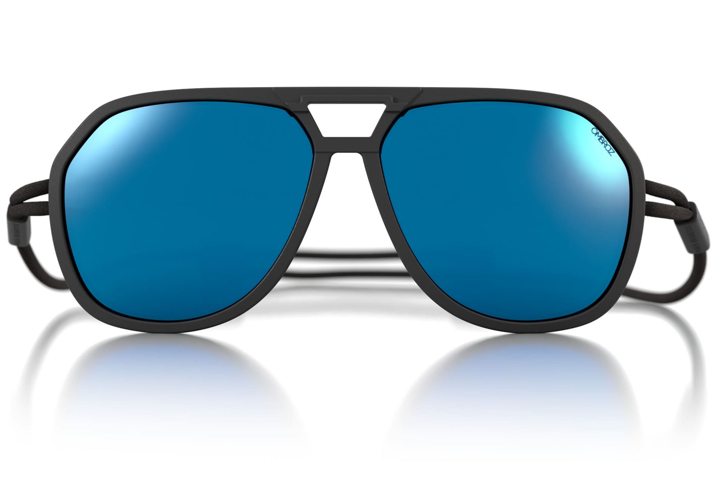 Classics | Regular Size | Charcoal | Polarized Blue Mirror