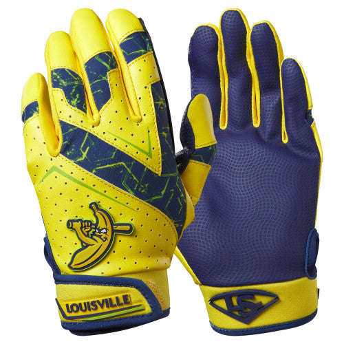 Louisville Slugger Bananas Youth Baseball Batting Gloves