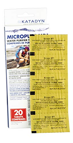 Micropur Purification Tablets (Package of 20)