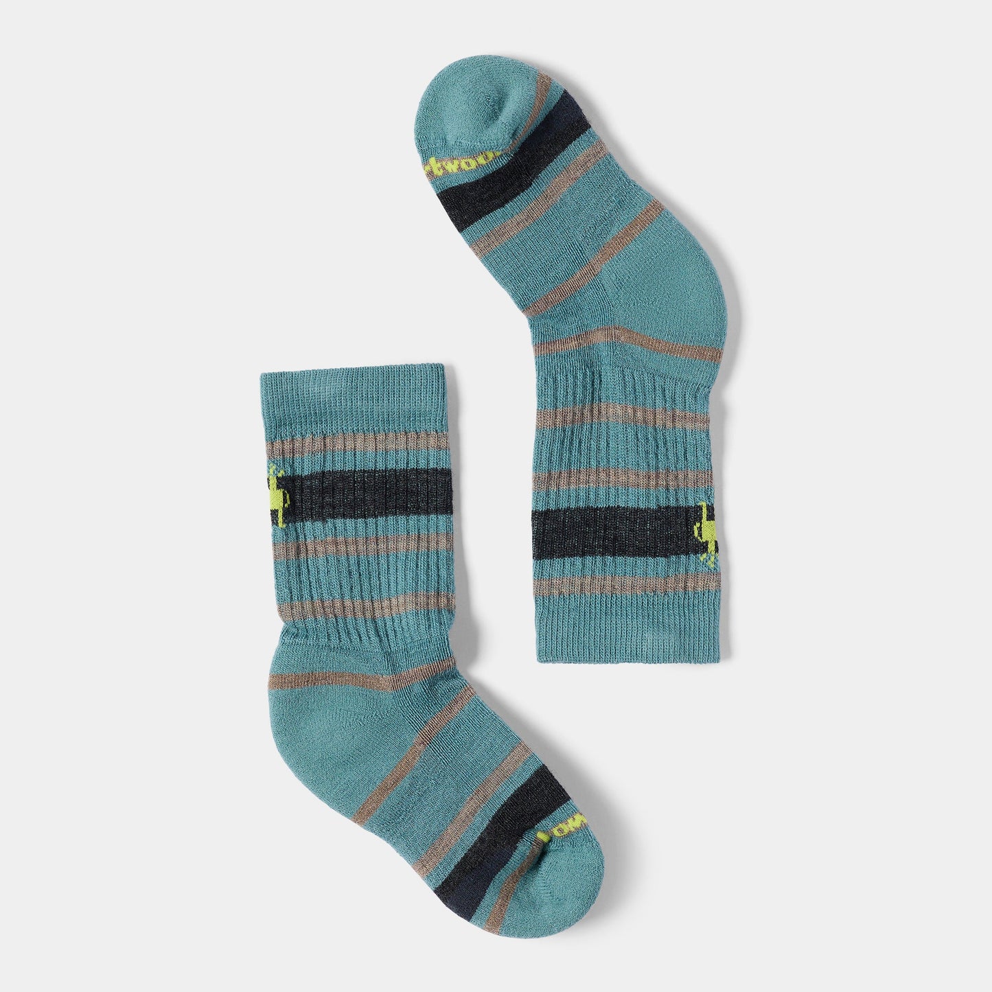 Kids' Hike Light Cushion Striped Crew Socks