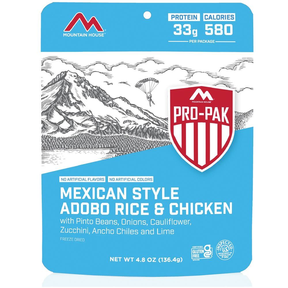 PRO PAK MEXICAN ADOBO RICE & CHICKEN