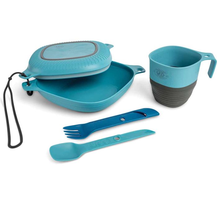6 PIECE MESS KIT CLASSIC BLUE