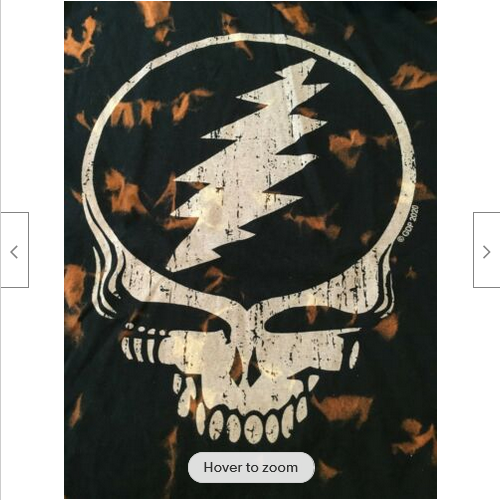 Grateful Dead Steal Your Face Crinkle