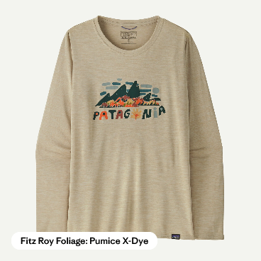 W's L/S Cap Cool Daily Graphic Shirt