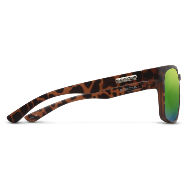 Hundo Matte Tortoise | Polarized Green Mirror