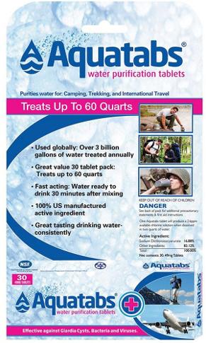 Aquatabs 30 Tablets