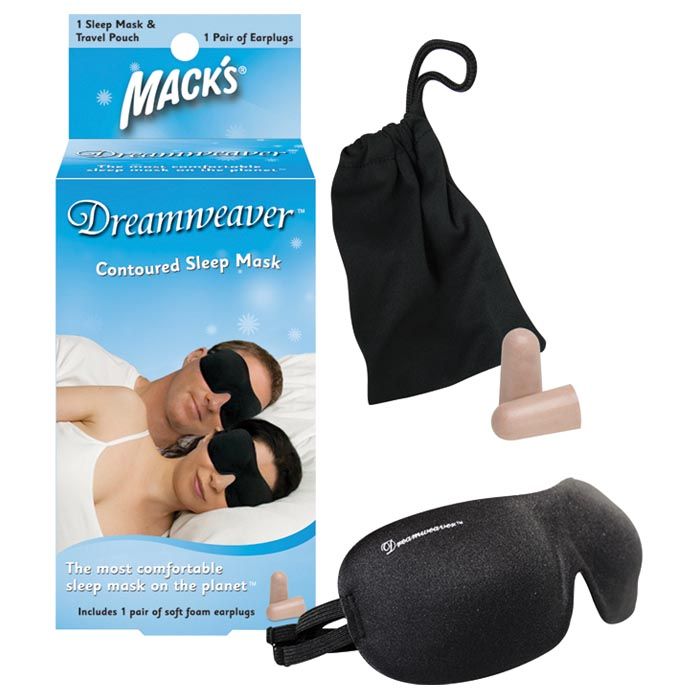 MACK'S DREAMWEAVER SLEEP MASK & EARPLUGS