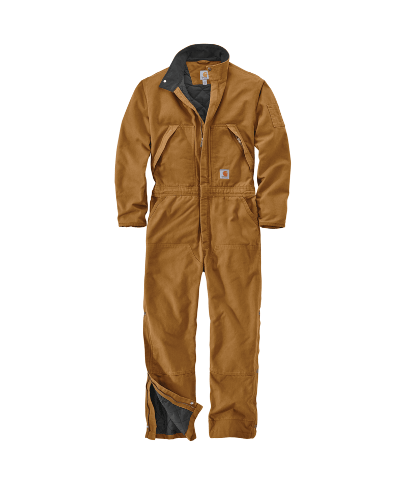 Loose Fit Washed Duck Insulated Coverall