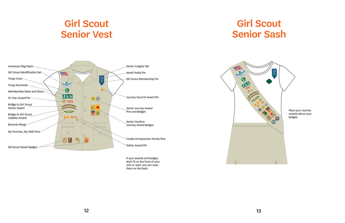 Official Cadette, Senior and Ambassador Uniform Sash