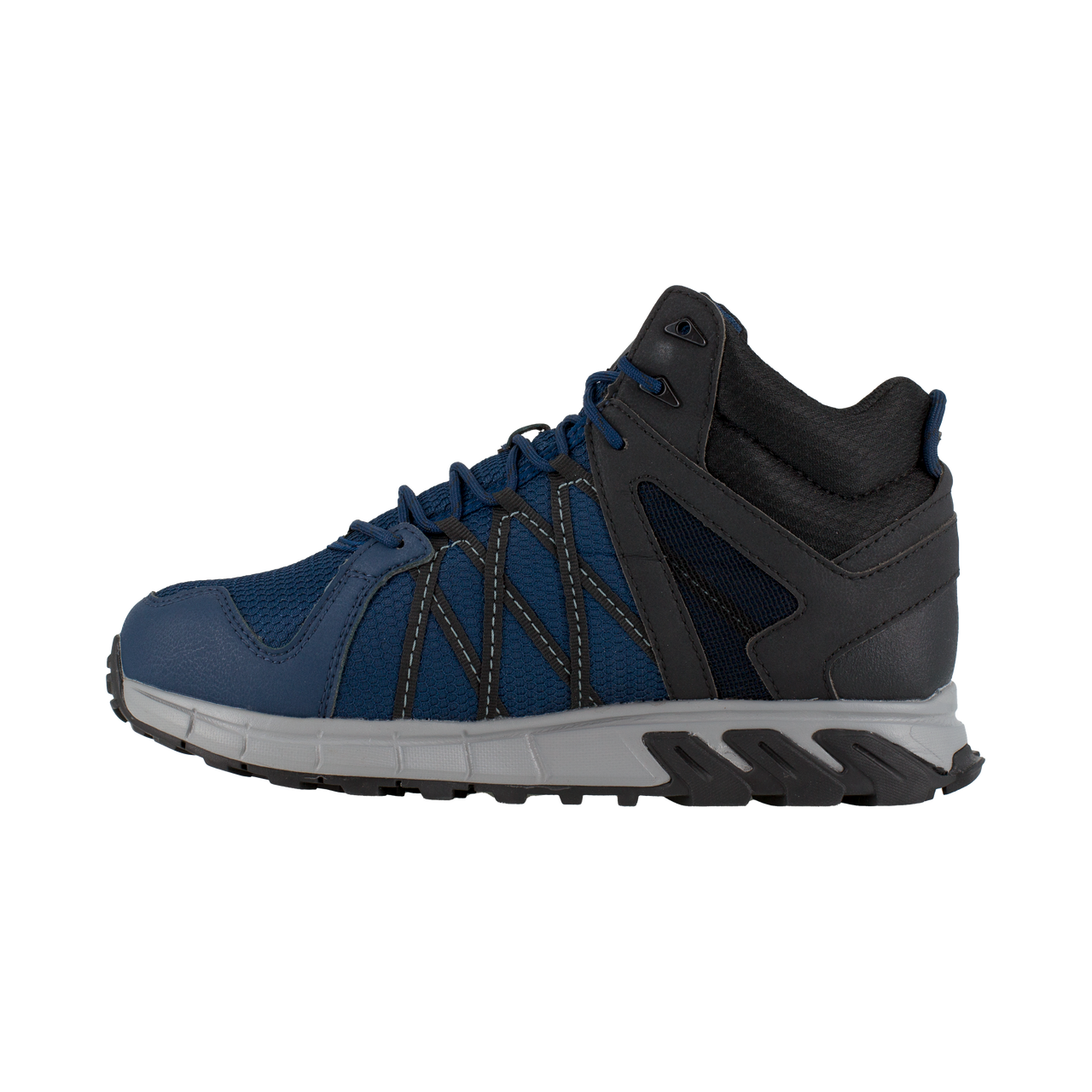 Trailgrip Work - RB3400 Men's Athletic Mid-Cut with CushGuard™ Internal Met Guard - Navy and Black