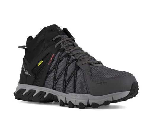 Trailgrip Work - RB344 Women's Athletic Work Hiker with CushGuard Internal Met Guard - Grey and Black