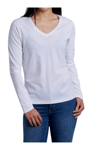 Arabella V Neck LS