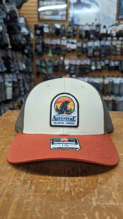 Casual Adventure Dinosaur Hat 115 LOW PRO TRUCKER OSFA BASEBALL HAT BALL CAP