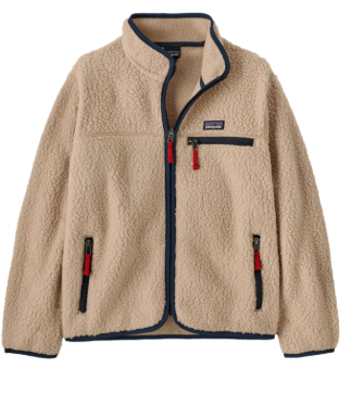 Kids' Retro Pile Fleece Jacket
