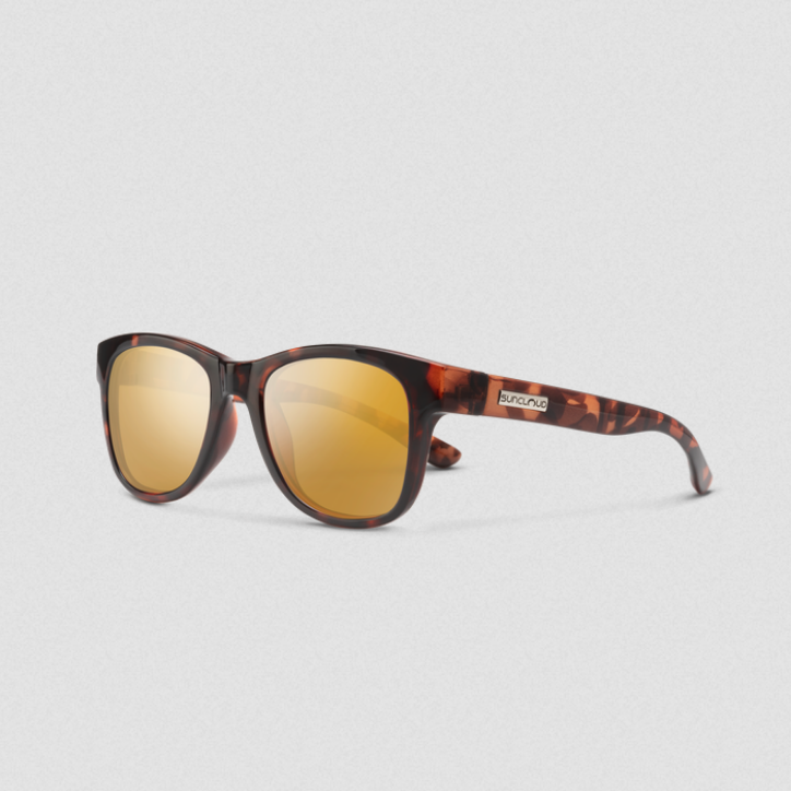 Leeway Tortoise | Polarized Sienna Mirror