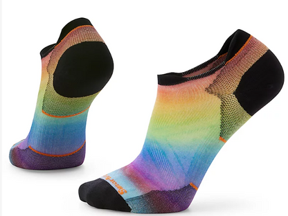 Run Zero Cushion Pride Rainbow Print Low Ankle Socks