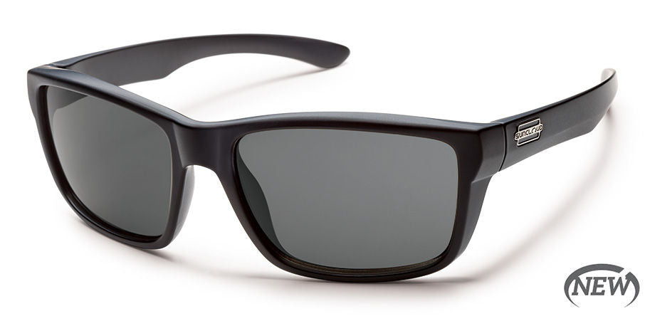 Mayor Matte Black | Polarized Gray Green