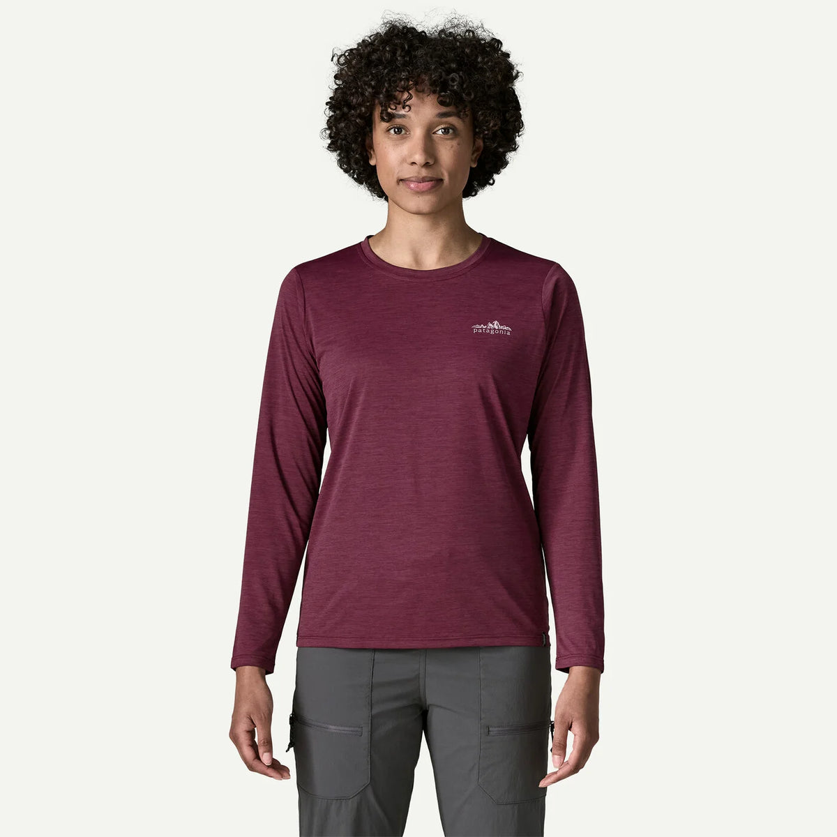 W's L/S Cap Cool Daily Shirt - Fitz Roy Foothills
