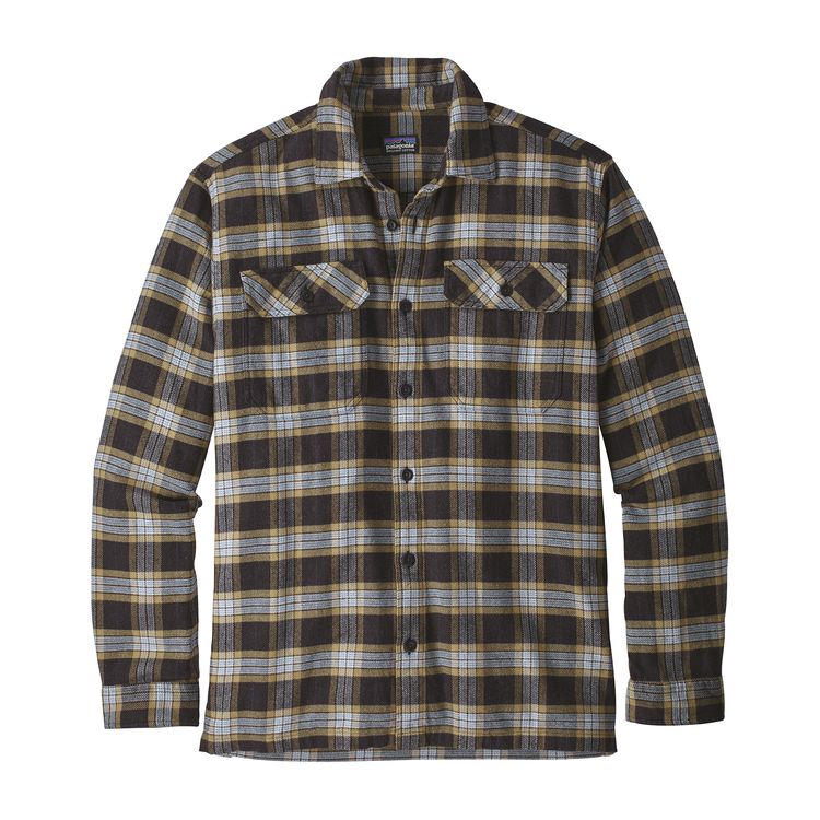 Patagonia Men's Long-Sleeved Fjord Flannel Shirt