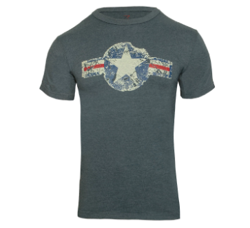 ROTHCO VINTAGE T-SHIRT / AIR CORPS - BLUE