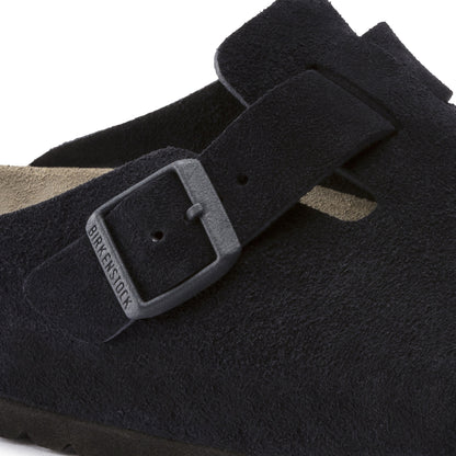 Boston Suede & Leather Soft Foot Bed