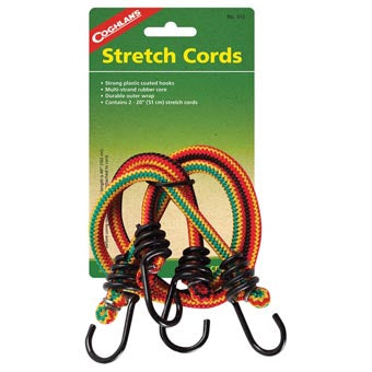 COGHLANS STRETCH CORDS 20" 2 PK