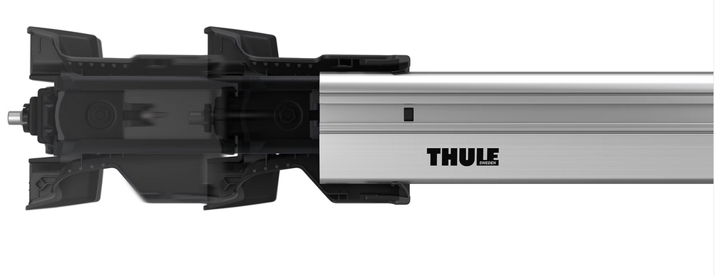 WingBar Edge 86 cm roof bar 1-pack Aluminum Gray 721300