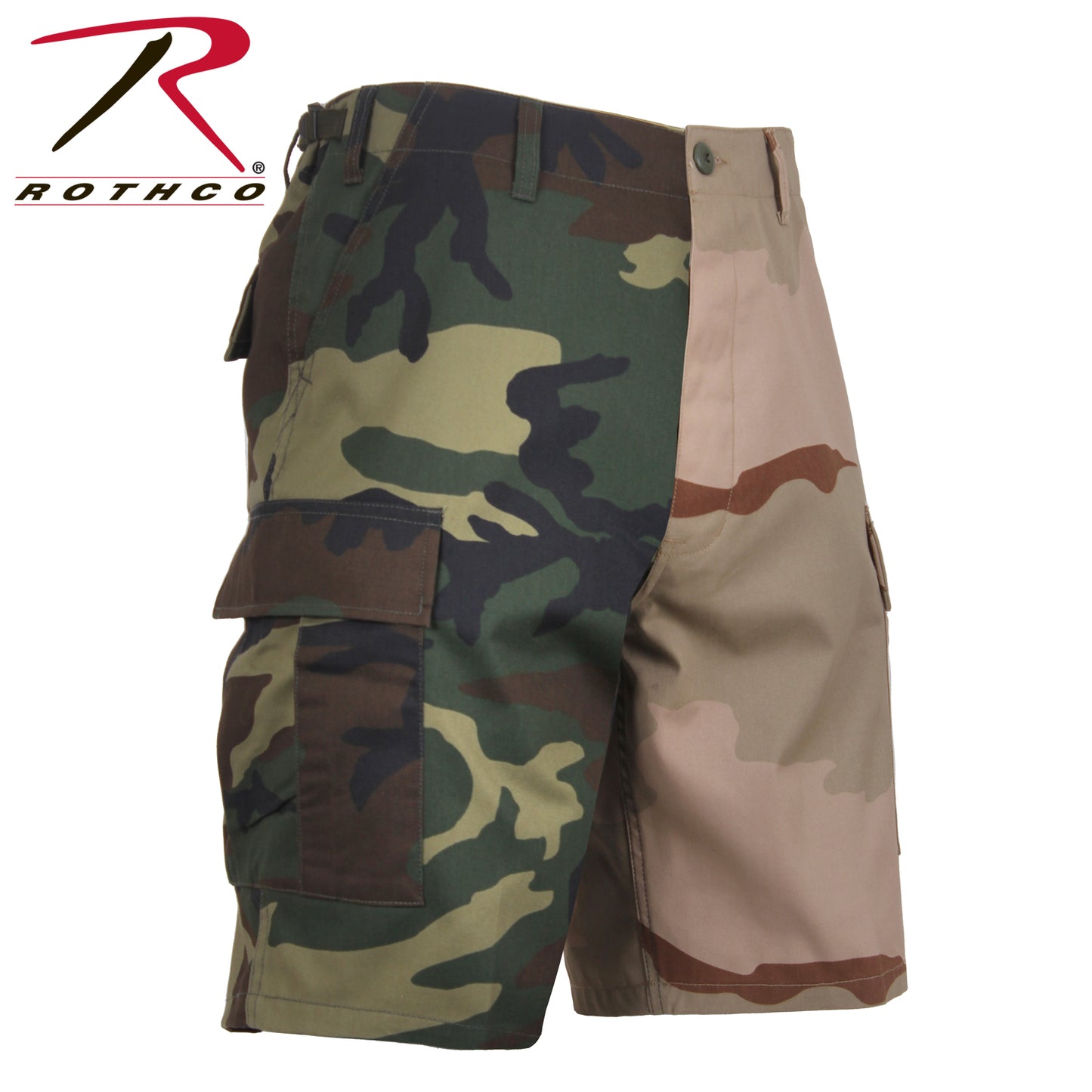 Two-Tone Camo BDU Short