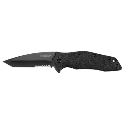 KURO TANTO - BLK/BLK SERRATED