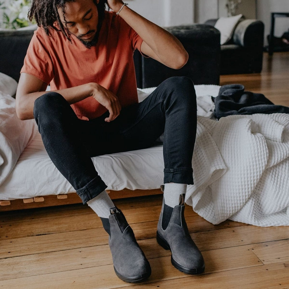 1910 MEN'S ORIGINALS SUEDE BOOTS - STEEL GREY