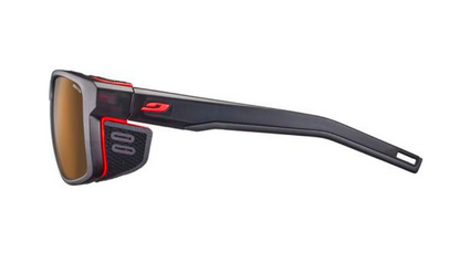 SHIELD Transluscent Black / Neon Orange REACTIV 2-4 Polarized - Transluscent Black/Neon Orange