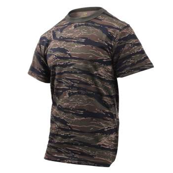 Rothco Tiger Stripe Camo T-Shirts-Urban Tiger Stripe Camo