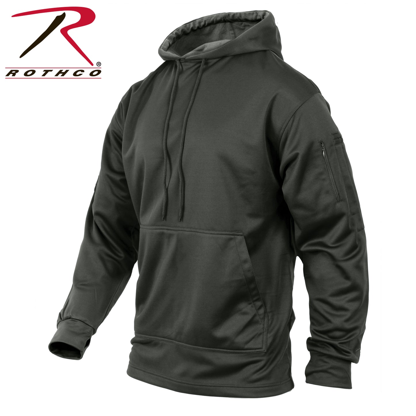 ROTHCO CONCEALED CARRY HOODIE - GUN METAL GRAY