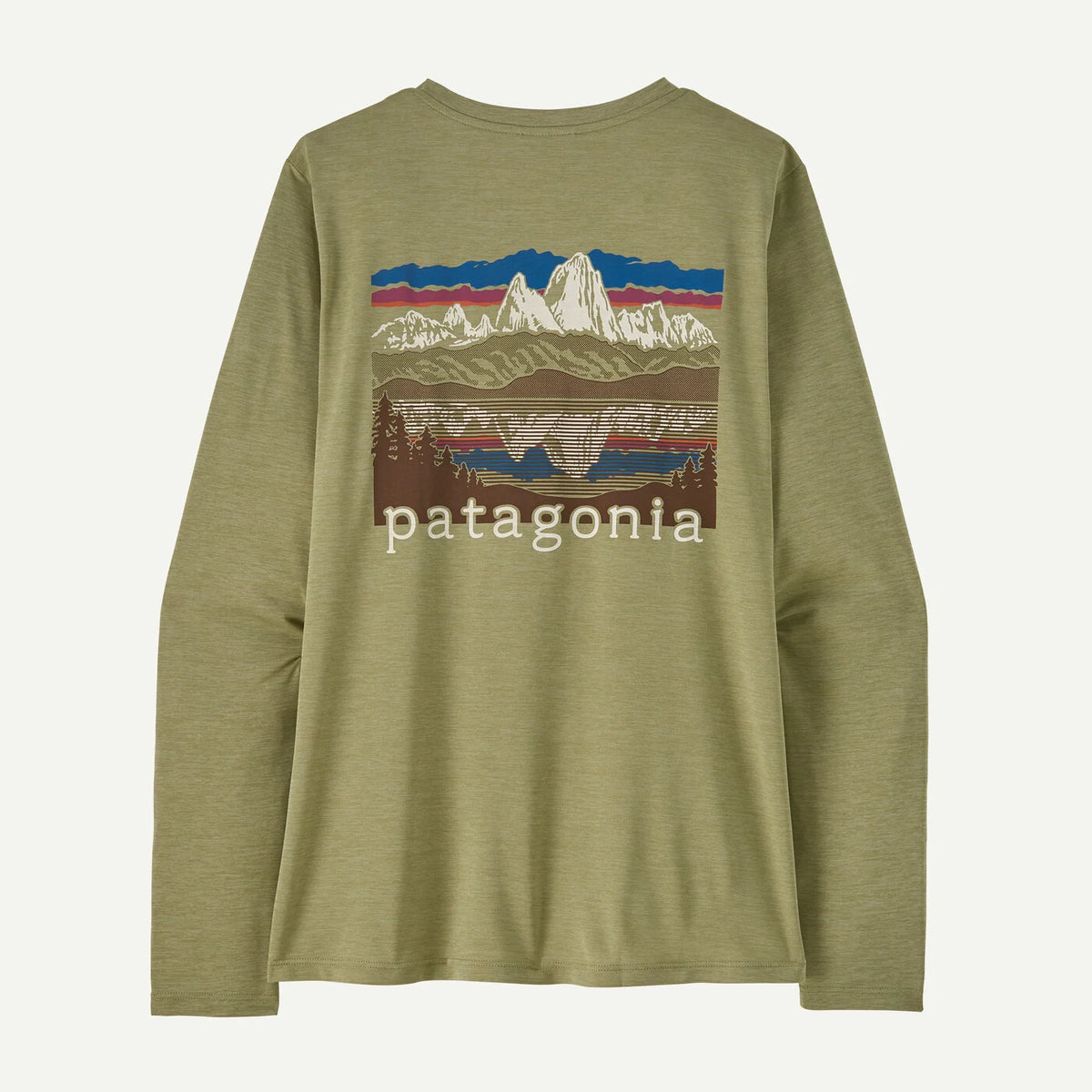 W's L/S Cap Cool Daily Shirt - Fitz Roy Foothills