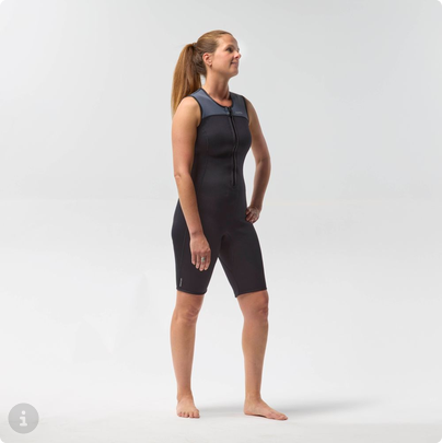 NRS Women’s 2.0 Ignitor Shorty Wetsuit - Black