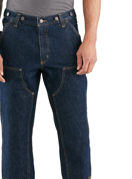 RUGGED FLEX® RELAXED FIT HEAVYWEIGHT DOUBLE-FRONT UTILITY LOGGER JEAN